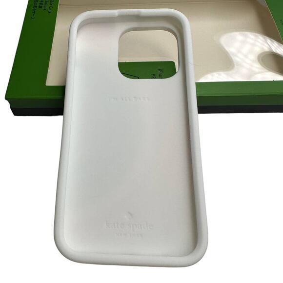 Kate Spade  All Love Rainbow iPhone 14 Pro Silicone Case - Picture 4 of 6